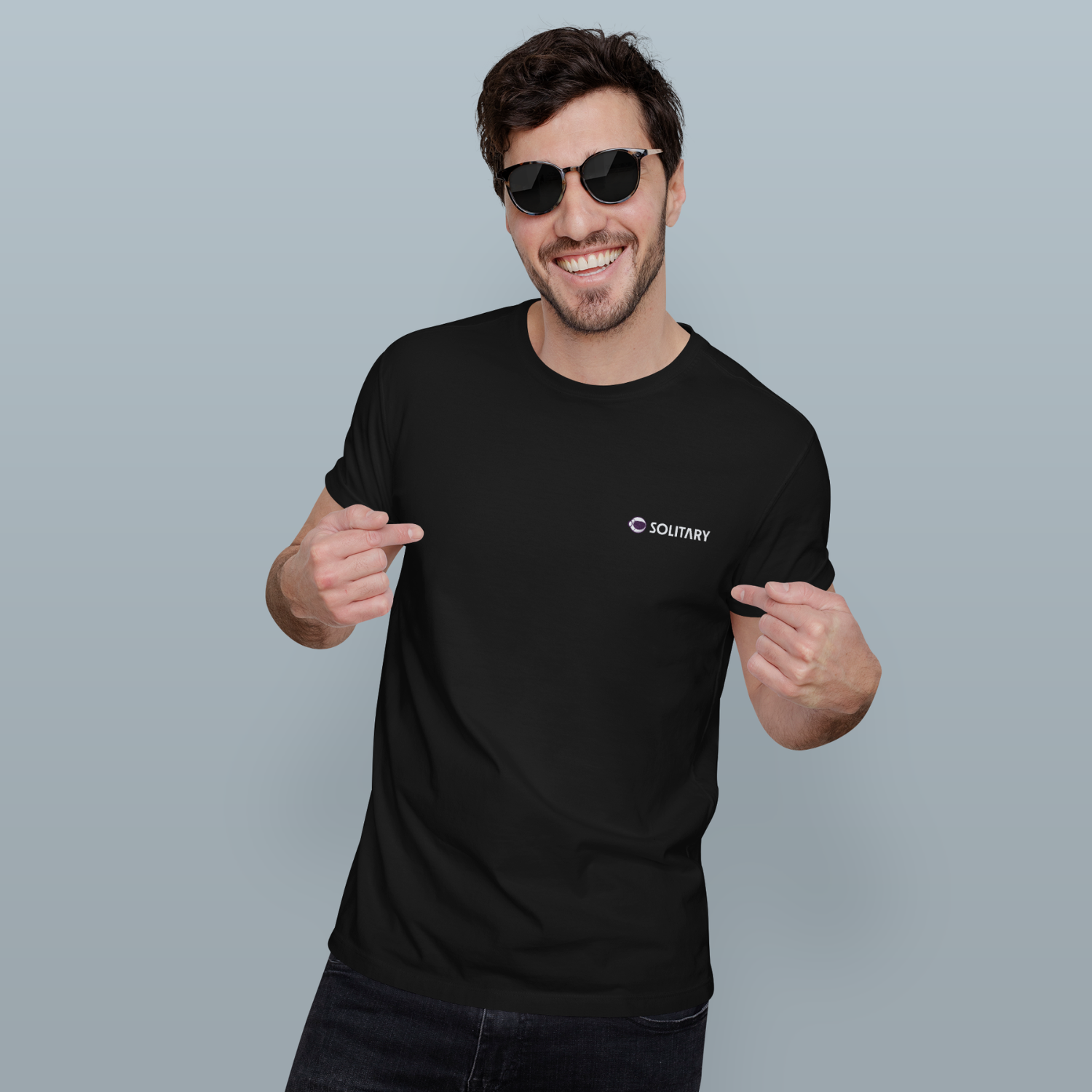 Imagem de Camiseta T-shirt Masculina Quality Solitary - Logo